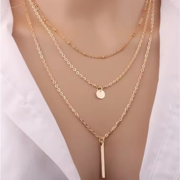 Jewelry - Gold Filled Multilayered Necklace